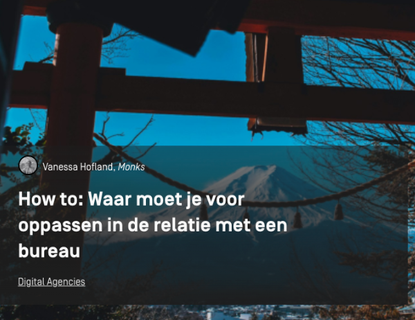 Aandachtspunten in relatie tot bureaus 